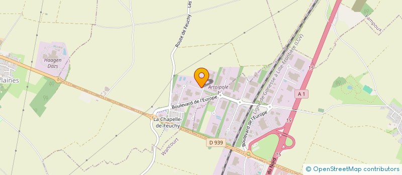 localisation de l'entreprise GRIMME FRANCE à FEUCHY