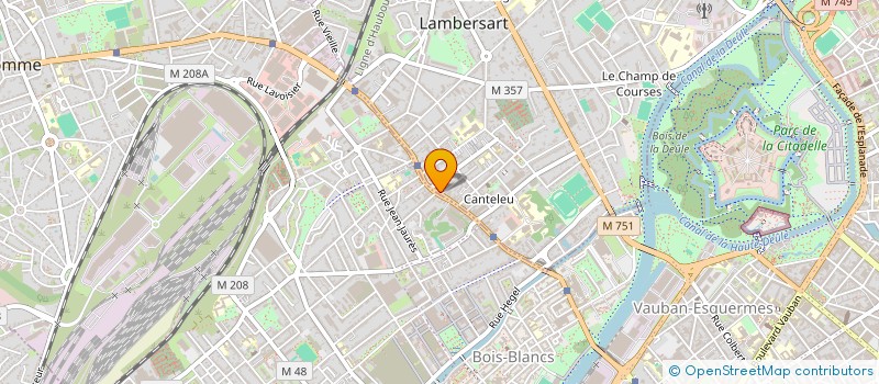 localisation de l'entreprise GRIMMELPONT IMMOBILIER à LAMBERSART