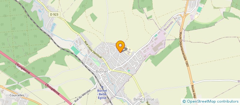 localisation de l'entreprise GRIMMO INVESTISSEMENT à BORNEL