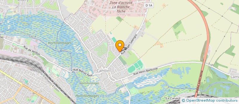 localisation de l'entreprise GRIMMOBILIER  CAMON