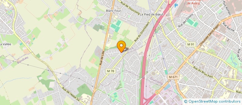 localisation de l'entreprise GRIMOBILIER.PERSO à RONCQ