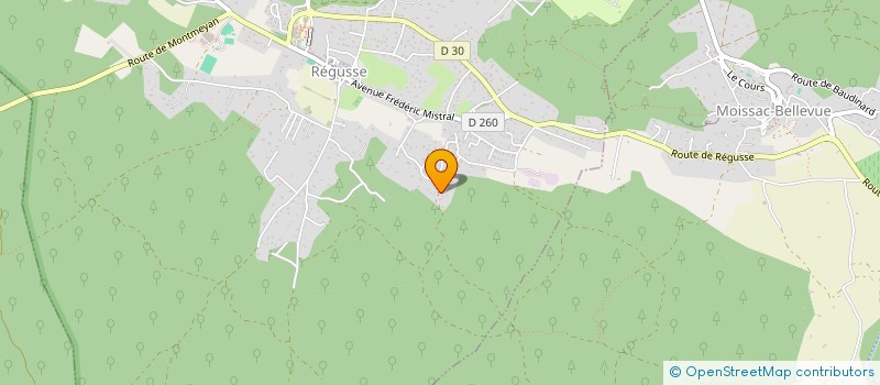 localisation de l'entreprise GRIMOIRE L'ACADEMIE à REGUSSE
