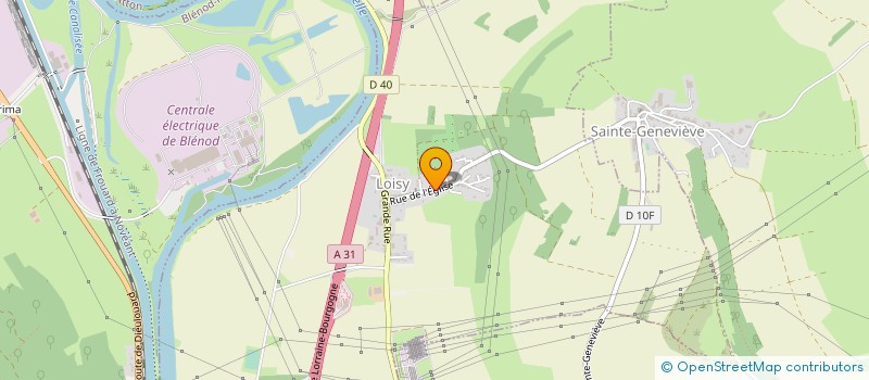 localisation de l'entreprise GRIMON  LOISY