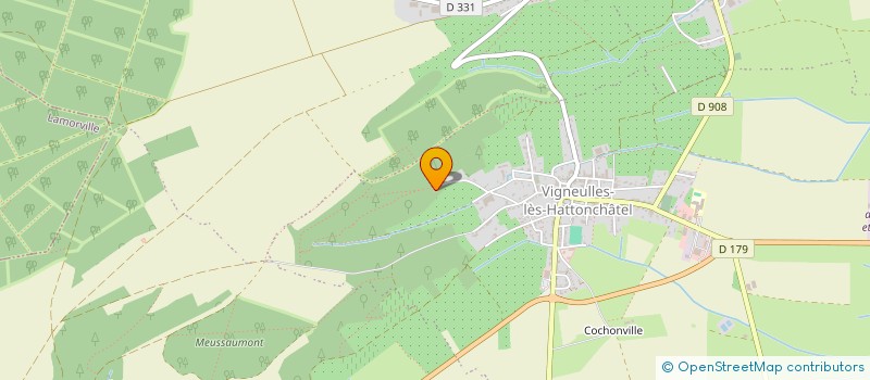 localisation de l'entreprise GRIMON à VIGNEULLES-LES-HATTONCHATEL