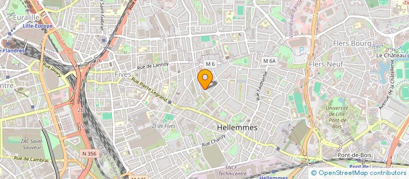 localisation de l'entreprise GRIMONPON FINANCE à LILLE