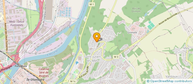 localisation de l'entreprise GRIMONT à SAINT-JULIEN-LES-METZ