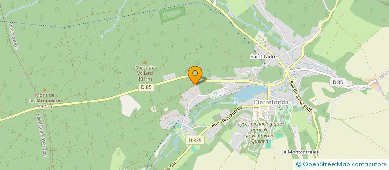 localisation de l'entreprise GRIMP A L'ARB  PIERREFONDS