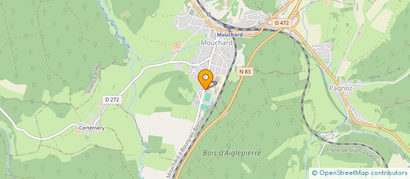 localisation de l'entreprise GRIMP'SEL  MOUCHARD