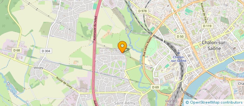 localisation de l'entreprise GRIMPATTITUDE à CHALON-SUR-SAONE