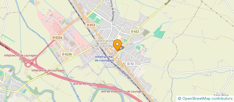 localisation de l'entreprise GRIMPE ALTITUDE LAURAGAIS  VILLEFRANCHE-DE-LAURAGAIS