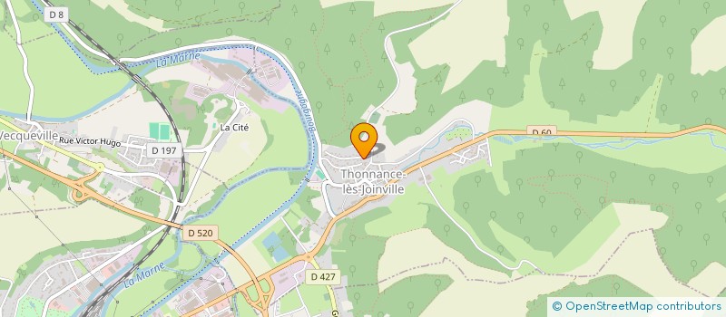 localisation de l'entreprise GRIMPE EN VALLAGE à THONNANCE-LES-JOINVILLE