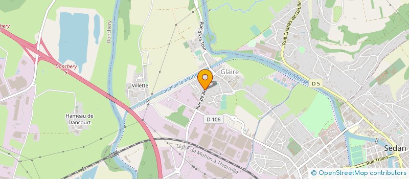 localisation de l'entreprise GRIMPLET à GLAIRE