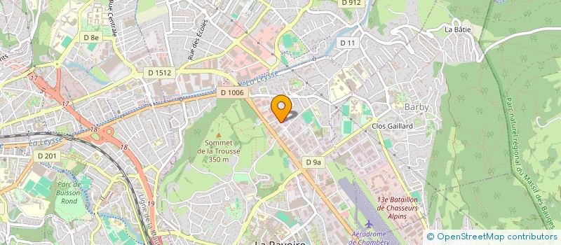 localisation de l'entreprise GRIMPOMANIA SARL  LA RAVOIRE