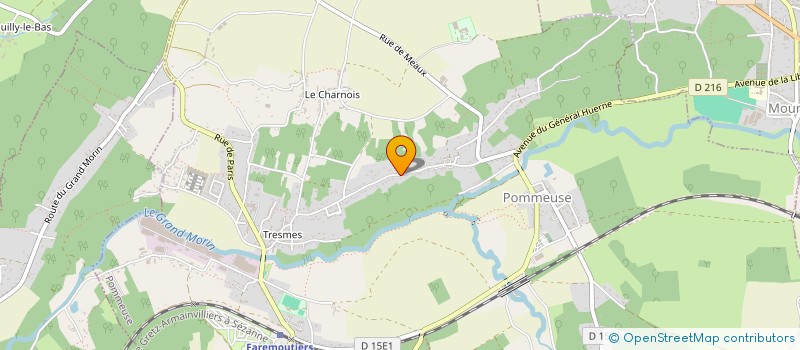 localisation de l'entreprise GRIN LIVE  POMMEUSE