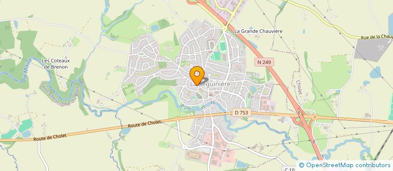 localisation de l'entreprise GRIND DISTRIBUTION  LA SEGUINIERE