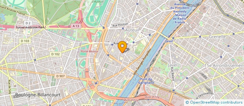 localisation de l'entreprise GRINDBIRDS  PARIS