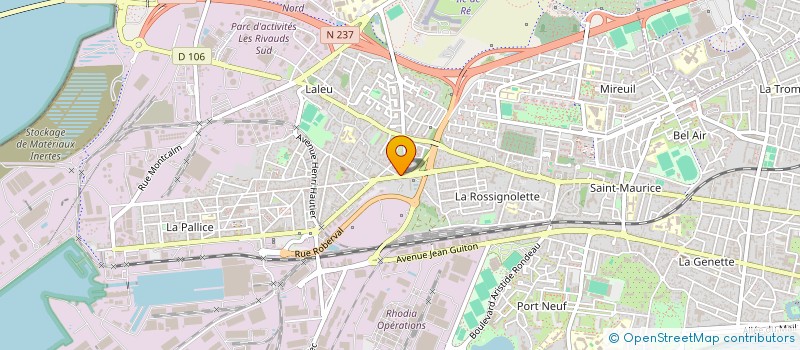 localisation de l'entreprise GRINDFLESH  LA ROCHELLE