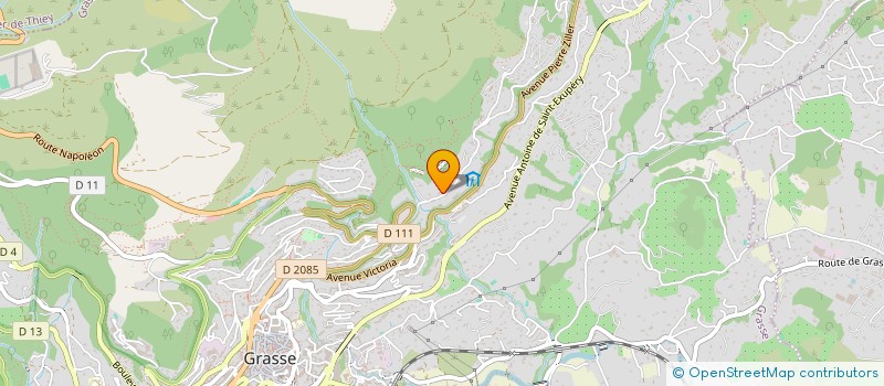 localisation de l'entreprise GRINGAZUR à CAP-D'AIL
