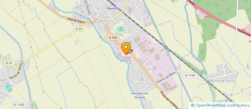 localisation de l'entreprise GRINGOS PRODUCTIONS  GENLIS