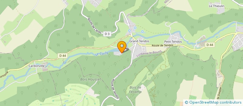 localisation de l'entreprise GRINI EVENEMENTS  FONTAINE-LE-BOURG