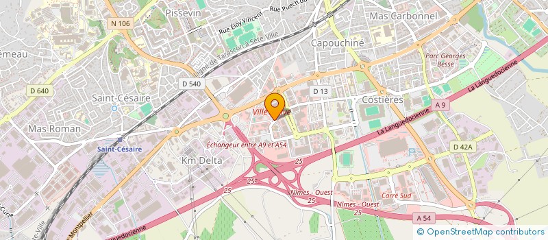 localisation de l'entreprise GRINTA CLUB  NIMES