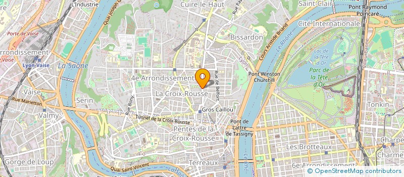 localisation de l'entreprise GRIOTTES à LYON