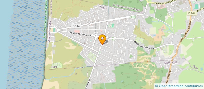 localisation de l'entreprise GRIP TEAM  CUCQ