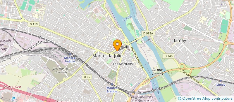 localisation de l'entreprise GRIPHE  MANTES-LA-JOLIE