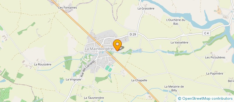 localisation de l'entreprise GRIPLESS  CHATEAU-GUIBERT