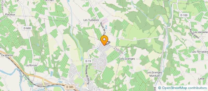 localisation de l'entreprise GRIPMOVIE  CHESSY