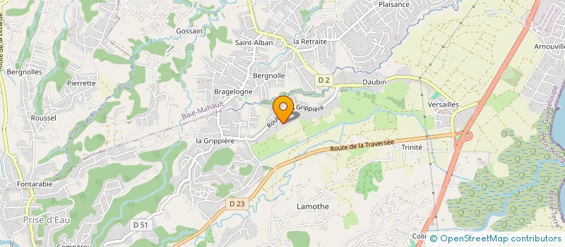 localisation de l'entreprise GRIPPIERE PINKY FAMILY à PETIT-BOURG