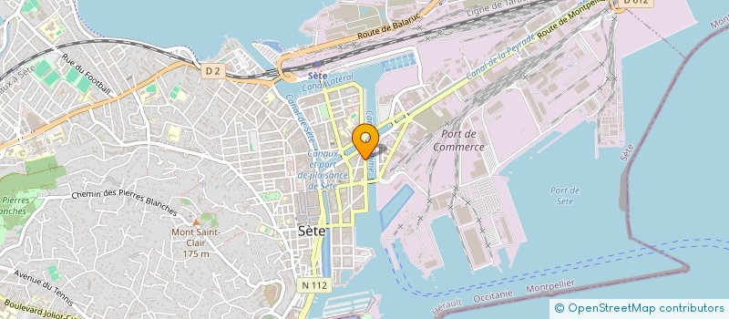 localisation de l'entreprise GRIPSTER'S MOTOS EURL à SETE