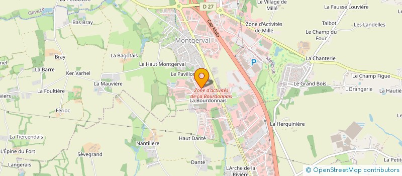 localisation de l'entreprise GRIPSURE à LA MEZIERE