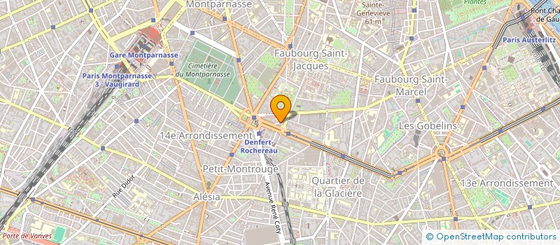 localisation de l'entreprise GRIS-CLAIR  PARIS 14