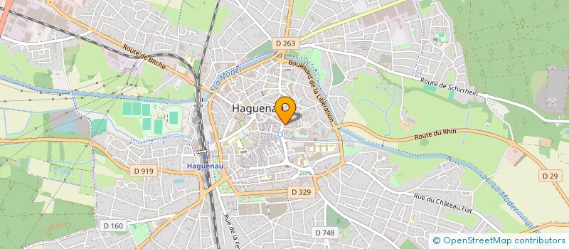 localisation de l'entreprise GRIS FLANELLE à HAGUENAU