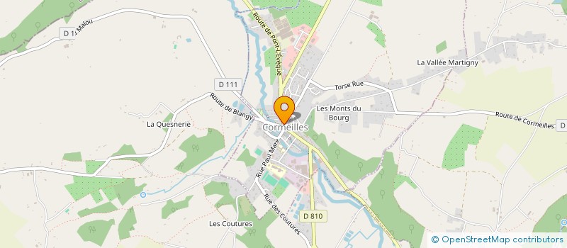 localisation de l'entreprise GRIS JARDIN à CORMEILLES