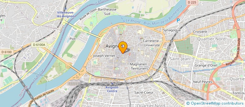 localisation de l'entreprise GRIS PERLE à AVIGNON