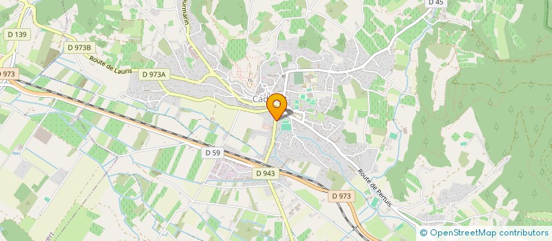 localisation de l'entreprise GRIS PIEDRA  CADENET