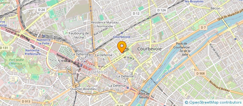 localisation de l'entreprise GRIS VERT  PUTEAUX