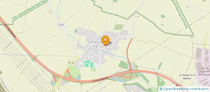 localisation de l'entreprise GRISEL DESIGN CONCEPT  COLOMBES