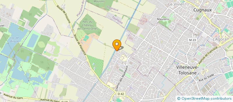 localisation de l'entreprise GRISELLE  FROUZINS