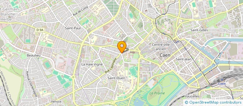 localisation de l'entreprise GRISEZ CORPORATION 1 à CAEN