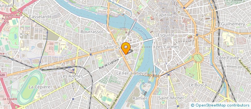 localisation de l'entreprise GRISLI à TOULOUSE