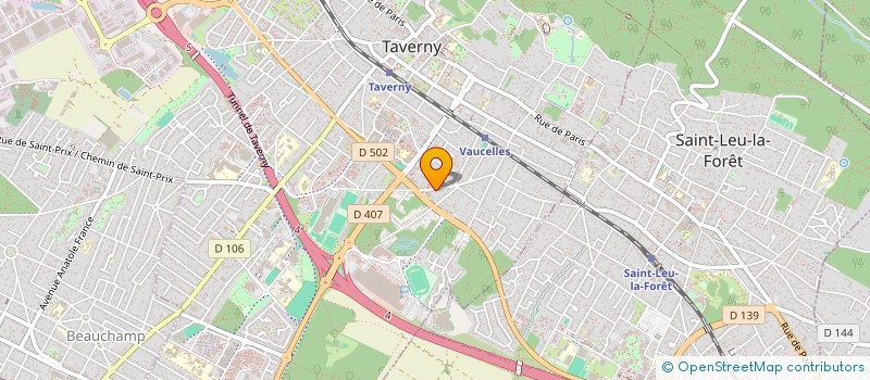 localisation de l'entreprise GRISONS  TAVERNY