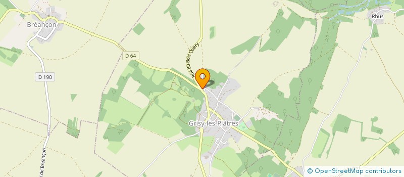 localisation de l'entreprise GRISY AUTO SERVICE  GRISY-LES-PLATRES