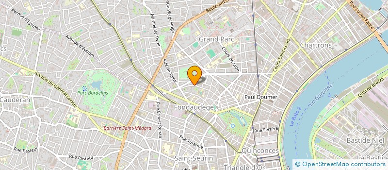 localisation de l'entreprise GRIT FAMILY  BORDEAUX