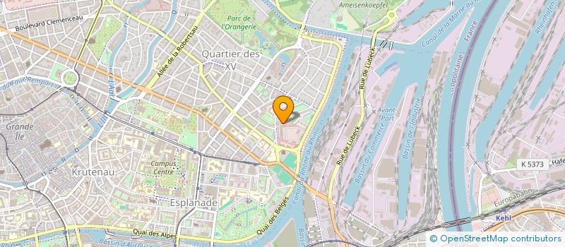 localisation de l'entreprise GRITIMMO  STRASBOURG