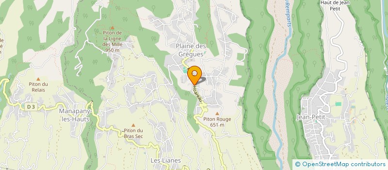 localisation de l'entreprise GRITZ REUNION IMPORTATION DISTRIBUTION  SAINT-JOSEPH
