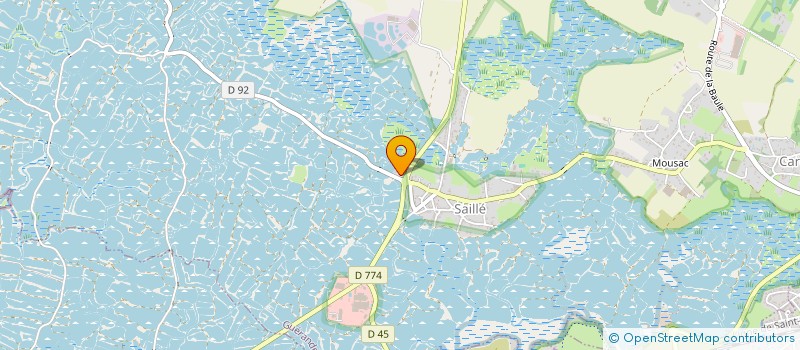 localisation de l'entreprise GRIVAUD  GUERANDE