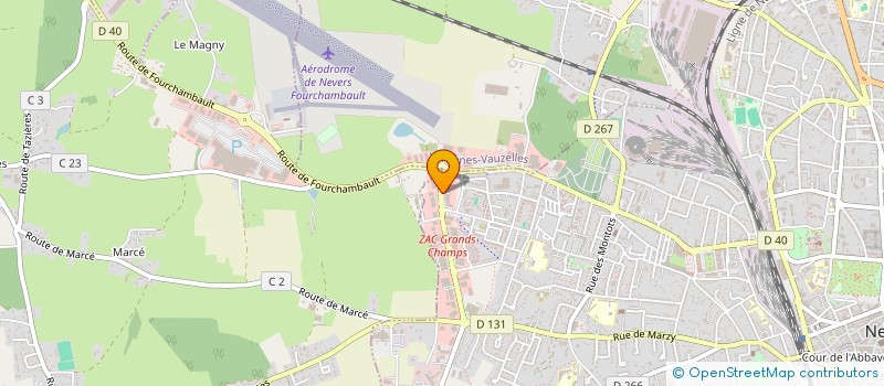localisation de l'entreprise GRIVEAU VERONIQUE à NEVERS
